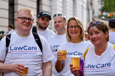 Lawcare at London Legal Walk 2019